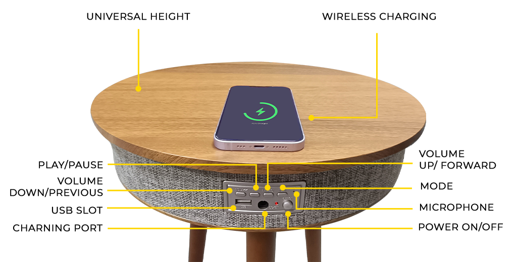Smart Speaker Table